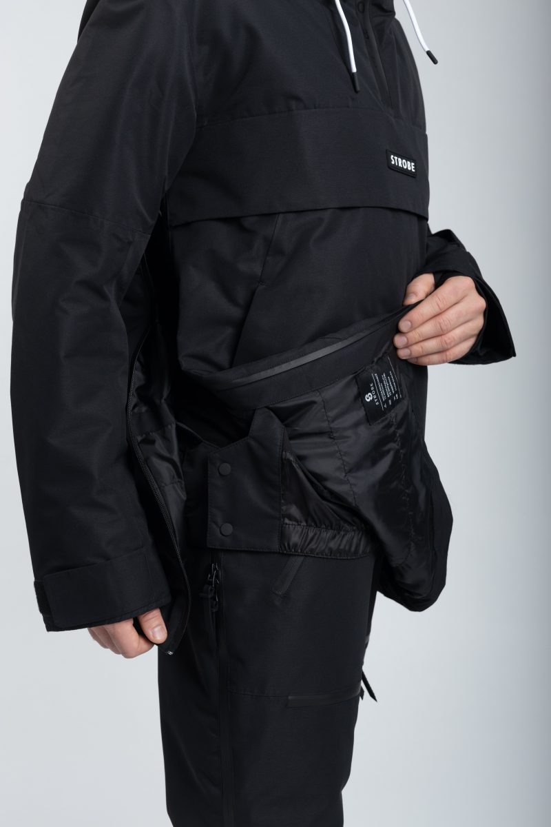 Joustava lumilukko vyötäröllä