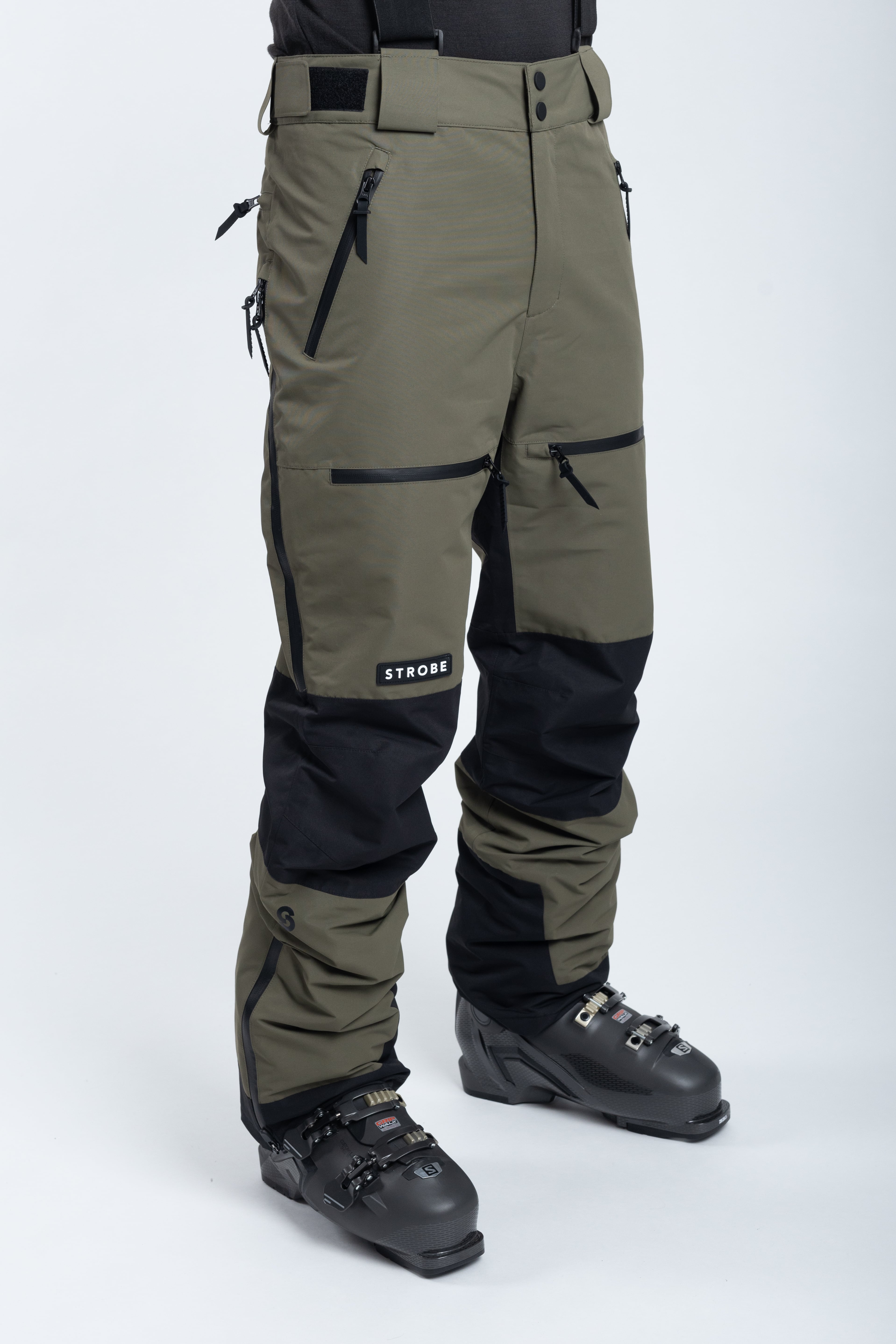 Lynx - Miesten Lasketteluhousut, Olive Green