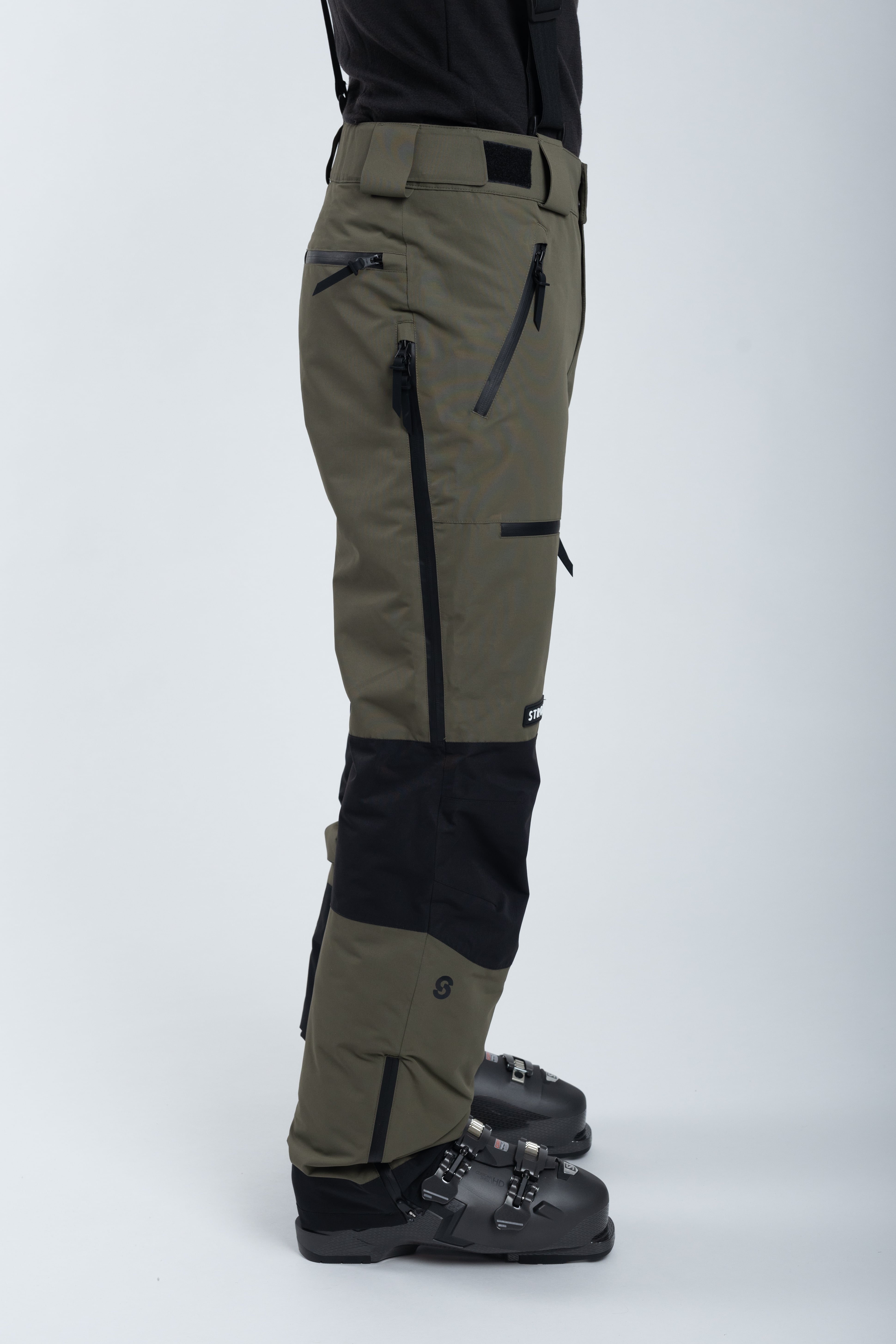Lynx - Miesten Lasketteluhousut, Olive Green