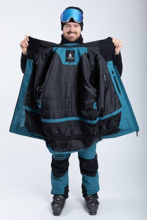 Lynx - Miesten Laskettelutakki, DeepSea