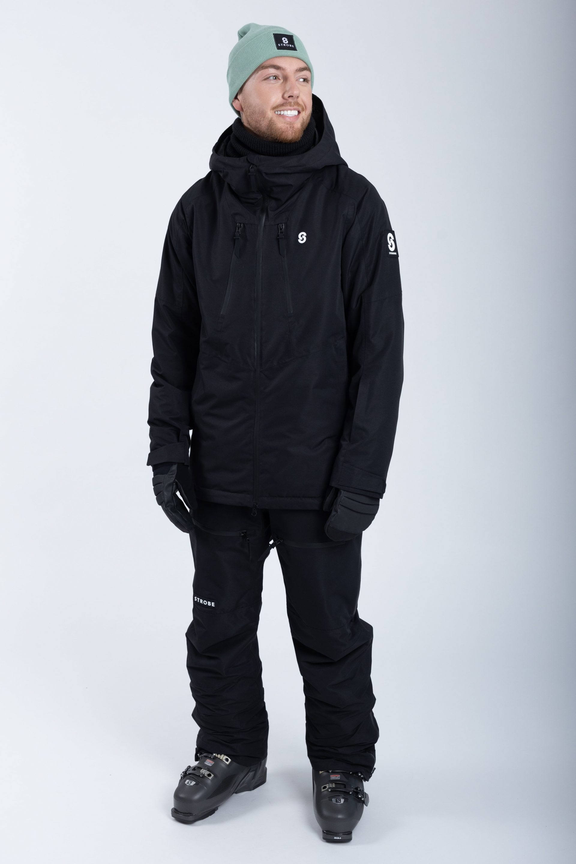 Lynx - Miesten Laskettelutakki, Musta