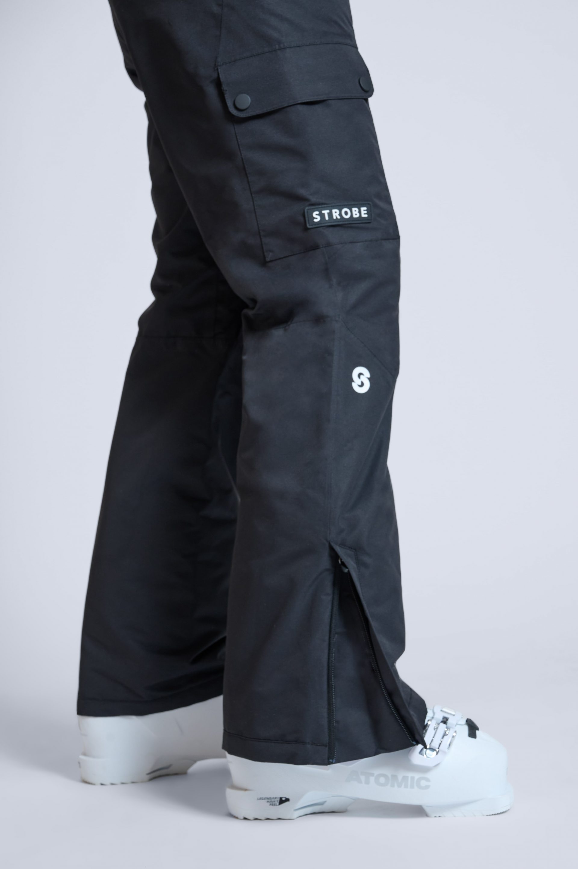 Quest - Naisten Lasketteluhousut, Musta