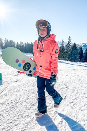 Renewed - Luna Ski Jacket Coral - Medium - Women's