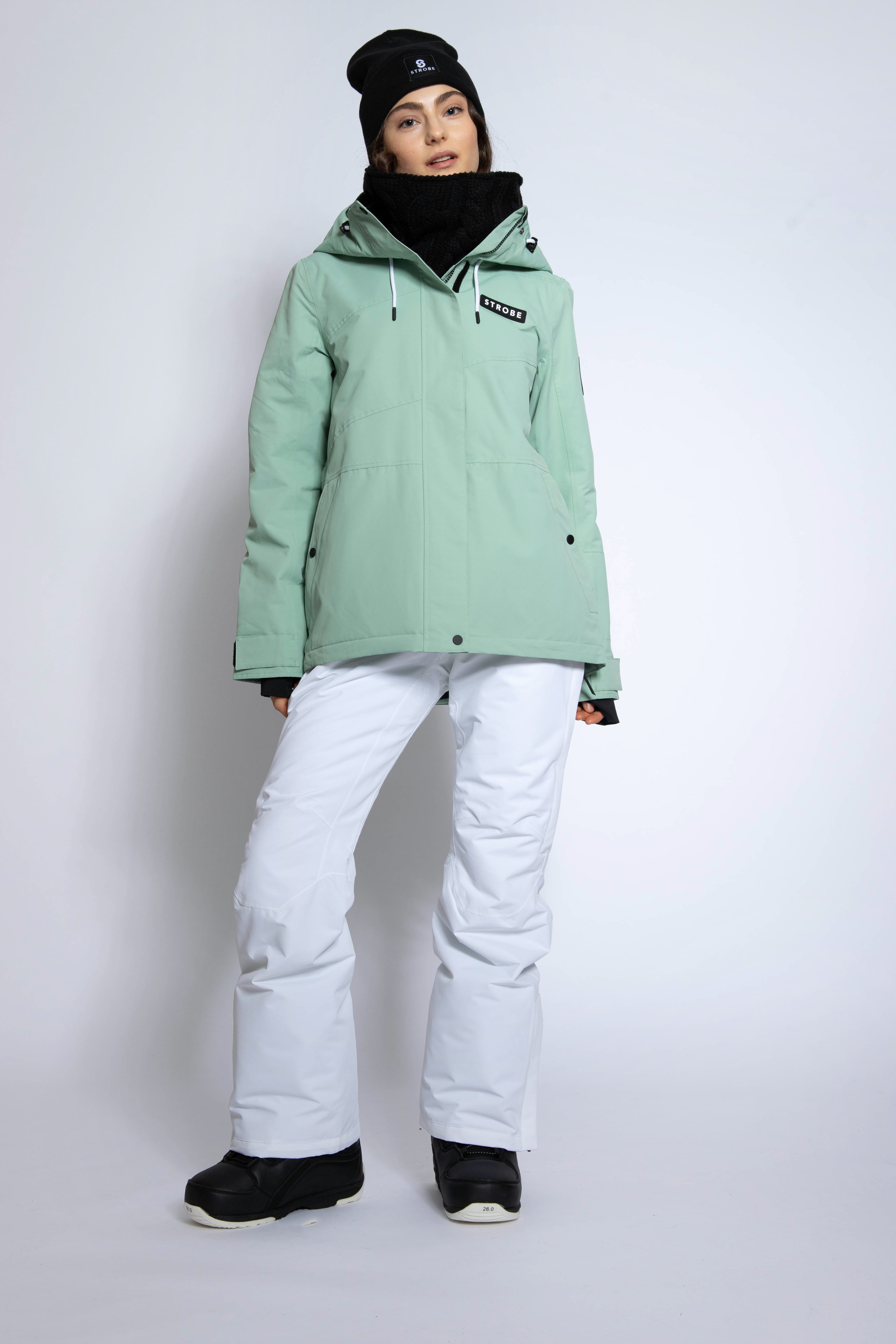 Aura - Naisten Laskettelutakki, Dusty Green