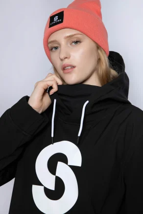 Naisten lasketteluhuppari, Musta