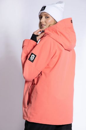 Halo - Naisten Laskettelutakki, Koralli