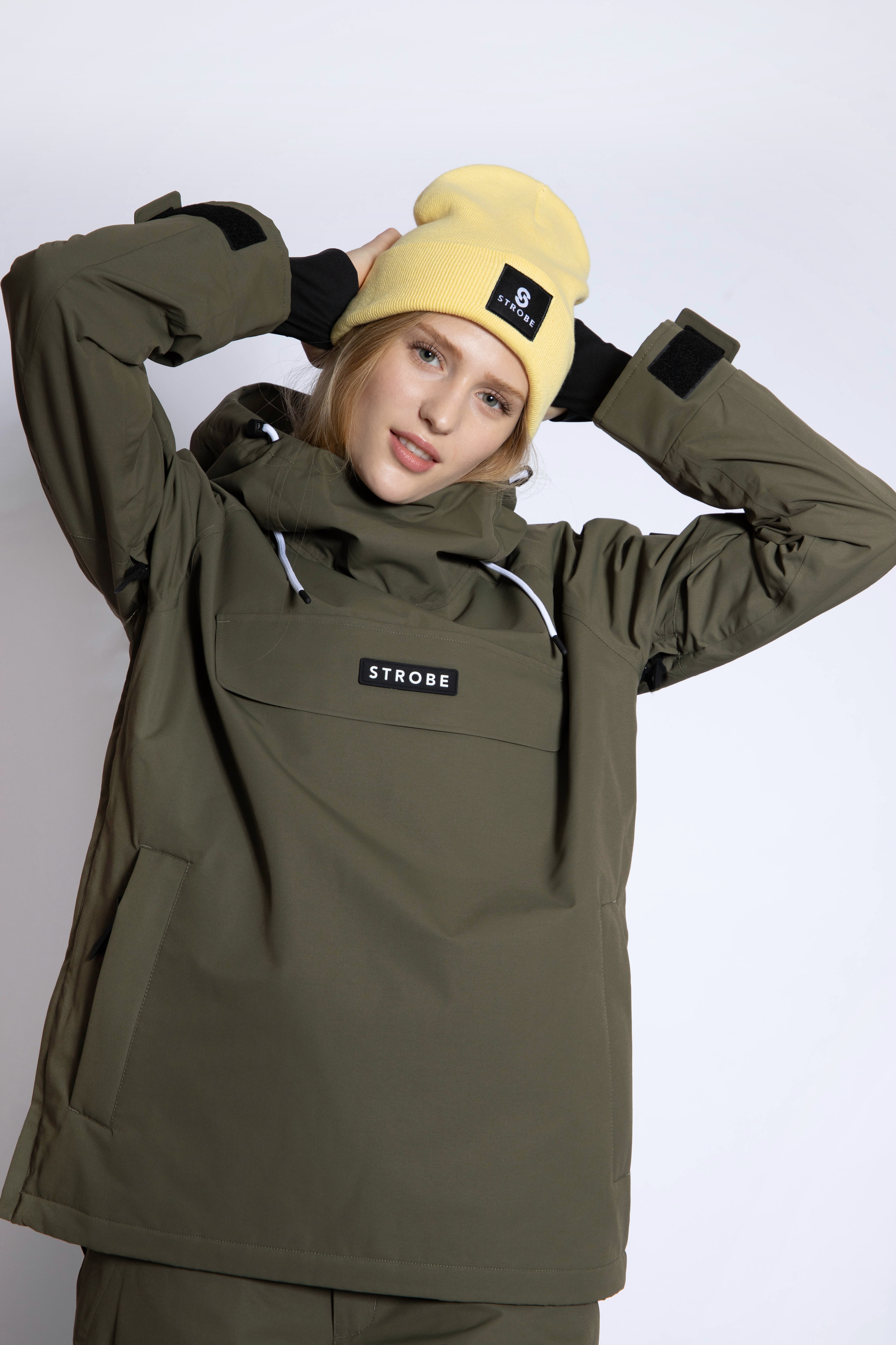 Halo - Naisten Laskettelutakki, Olive Green