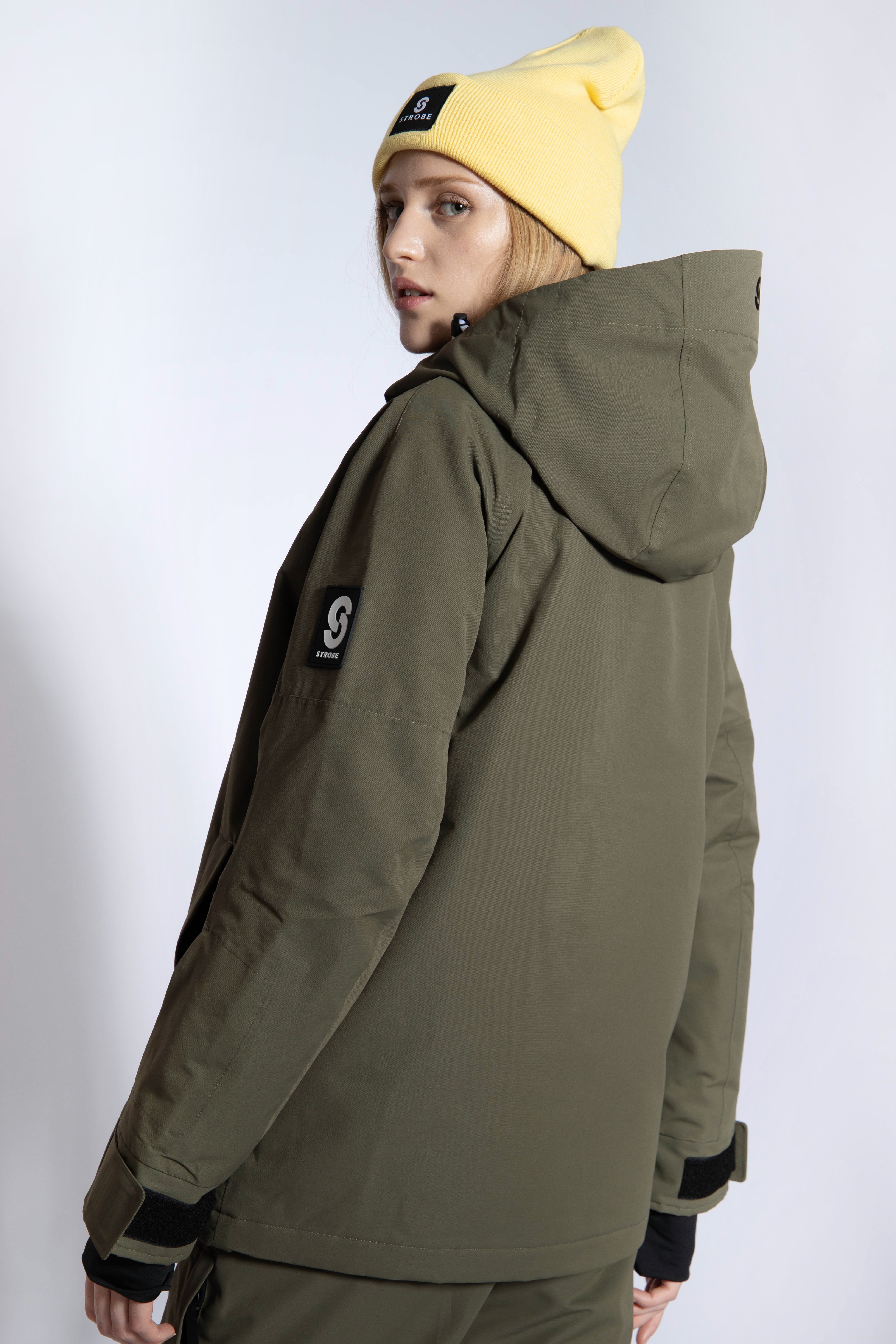 Halo - Naisten Laskettelutakki, Olive Green