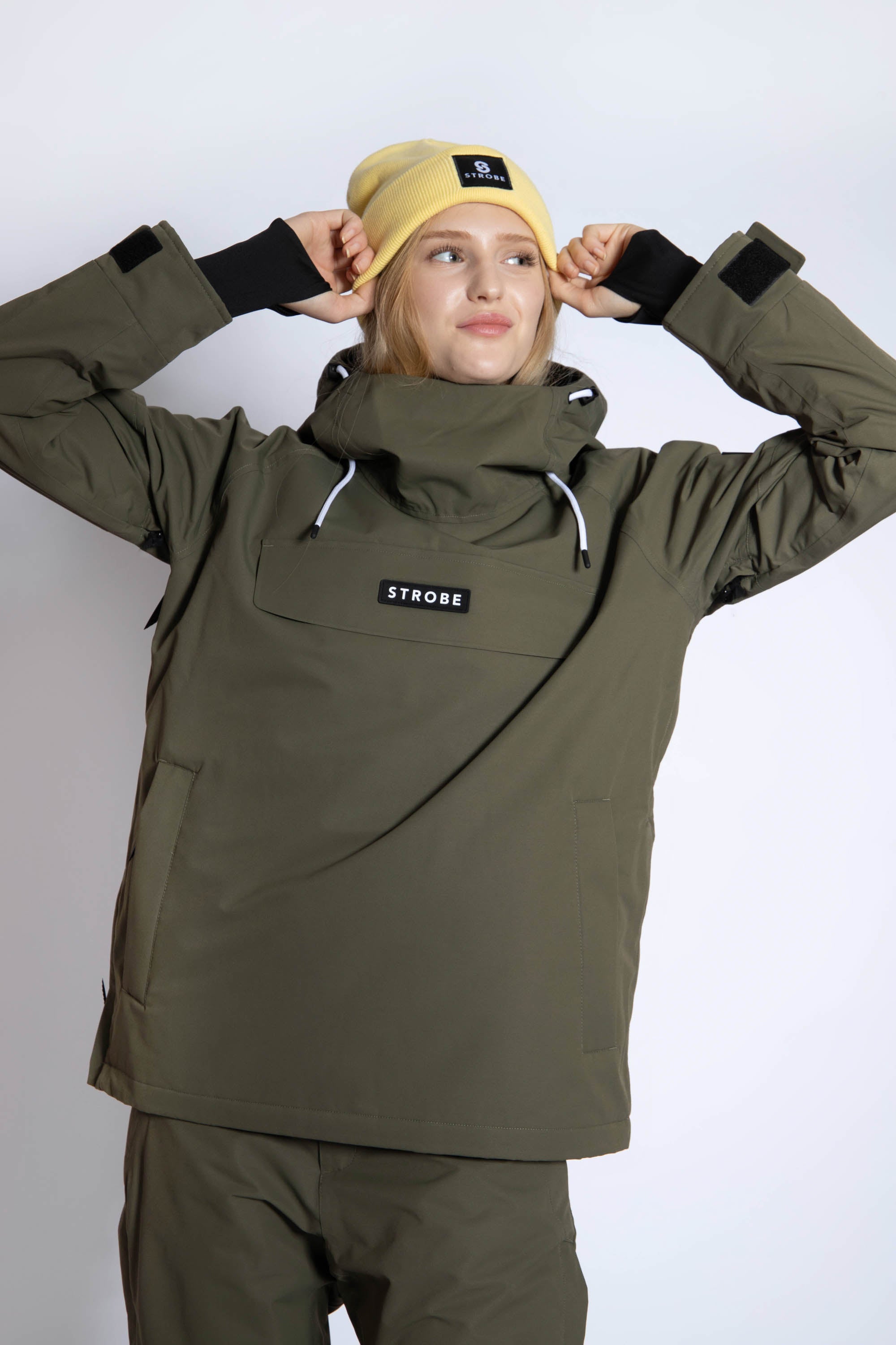 Halo - Naisten Laskettelutakki, Olive Green