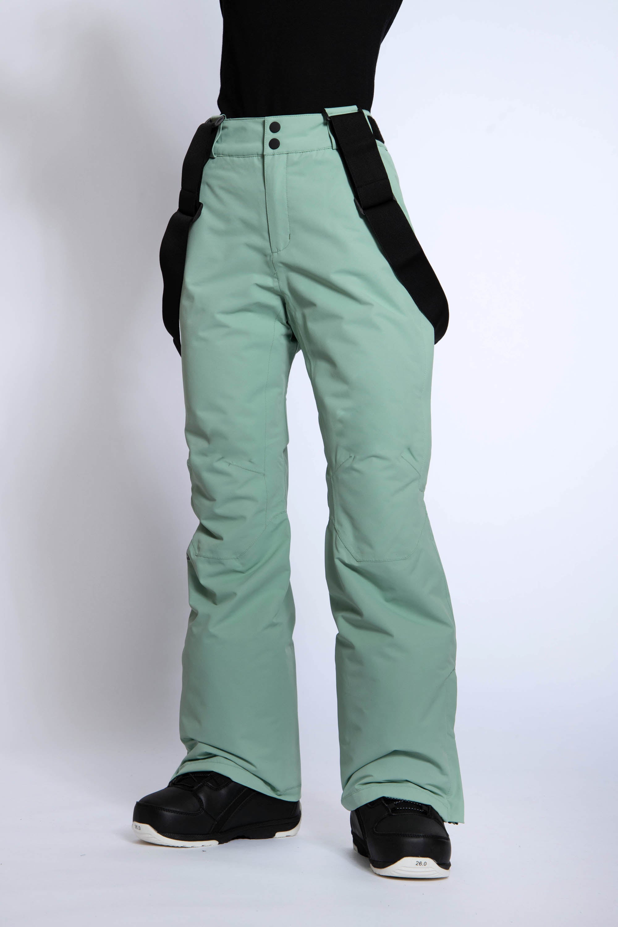 Terra - Naisten Lasketteluhousut, Dusty Green