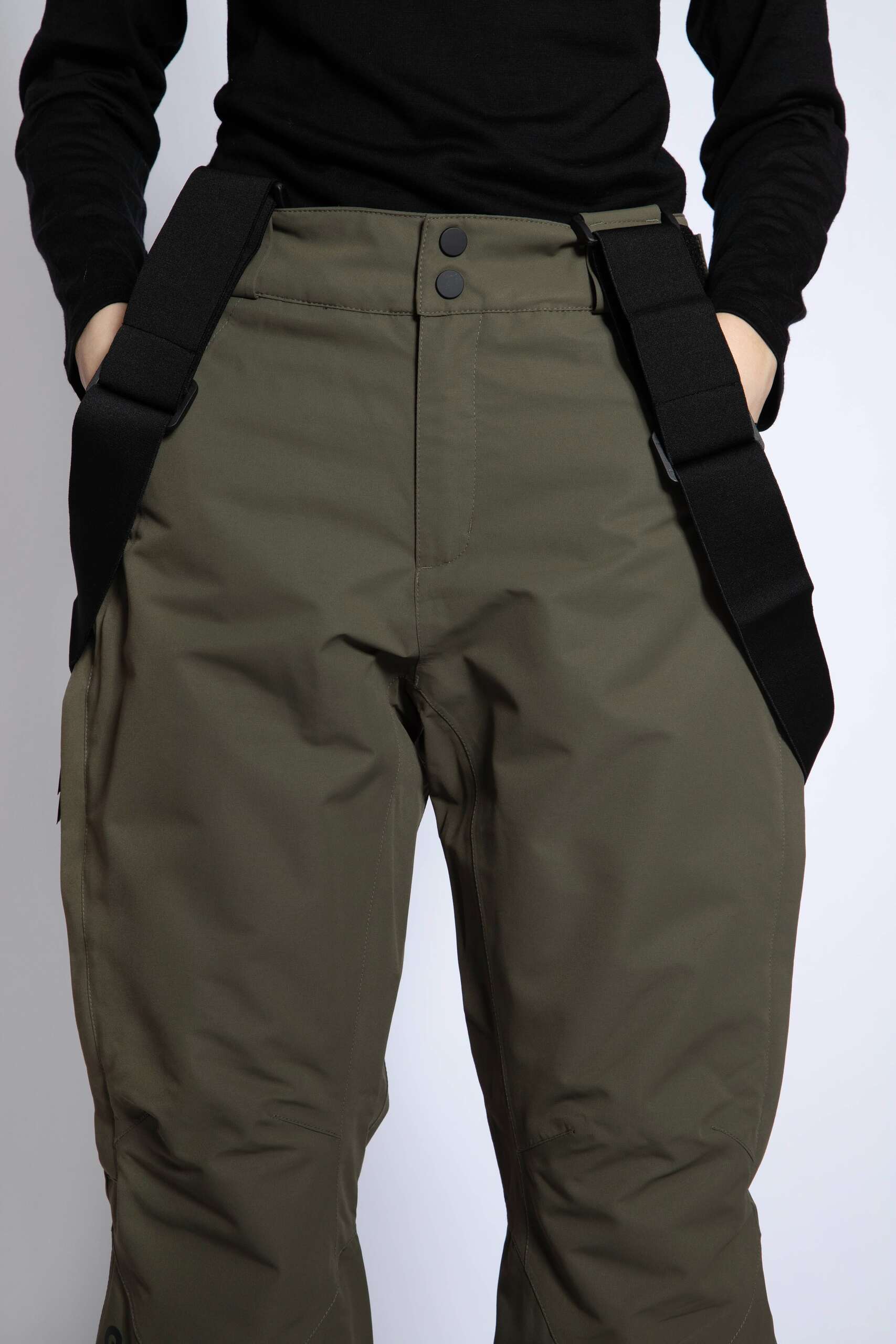 Terra - Naisten Lasketteluhousut, Olive Green