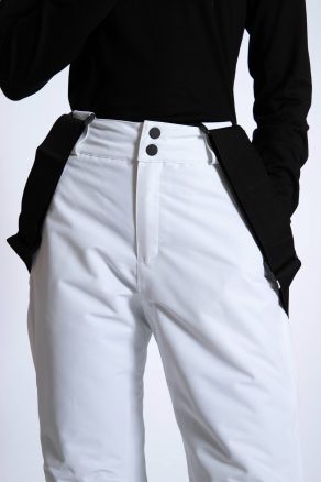 Terra Ski Pants White - Naisten