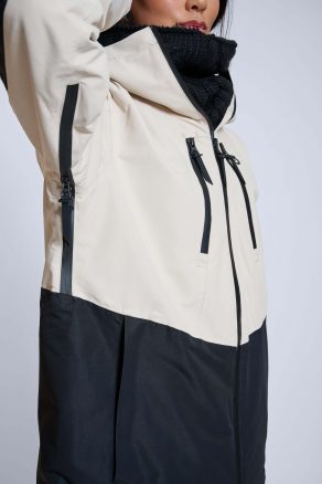 Lynx - Naisten Laskettelutakki, Lt Beige